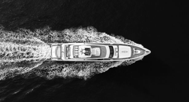 black white yacht althaus